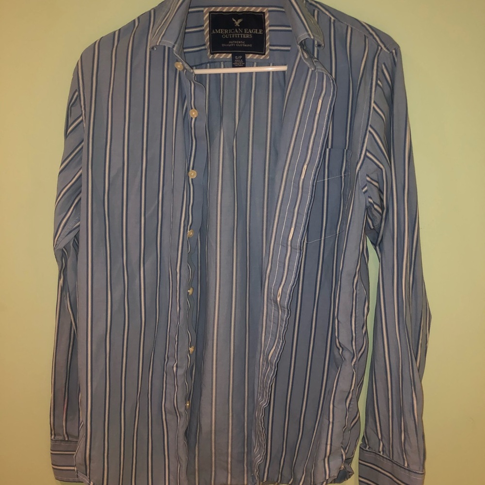 Stripped American Eagle Shirt